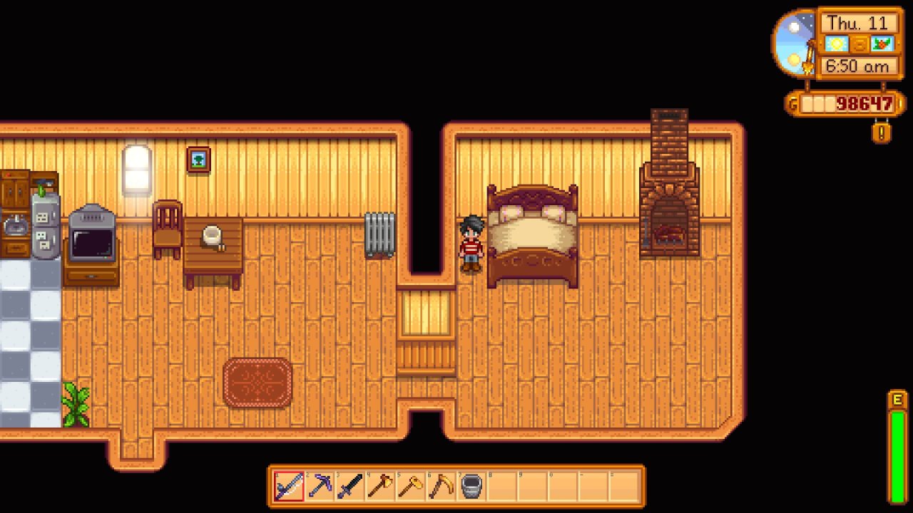 You can move your bed in Stardew Valley's 1.5 update Destructoid