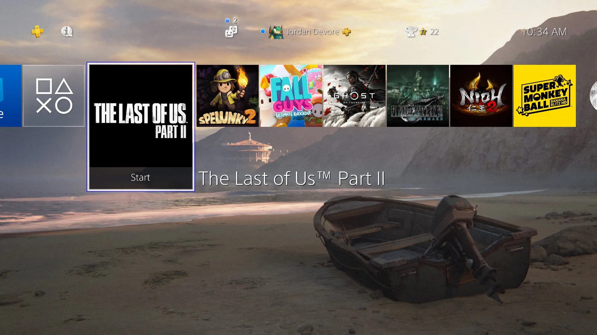 This free PS4 beach theme for The Last of Part II is surprisingly chill –