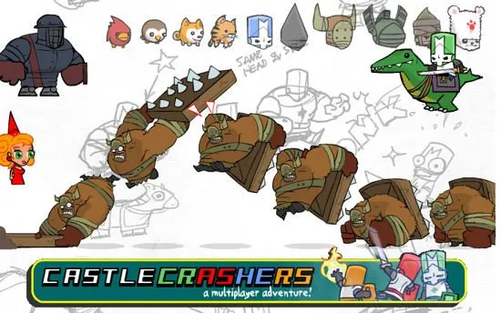 Castle Crashers blog: 22 unlockable characters (head asplode) – Destructoid