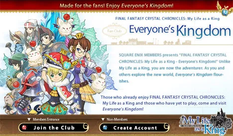 Square-Enix launches Everyone's Kingdom website – Destructoid
