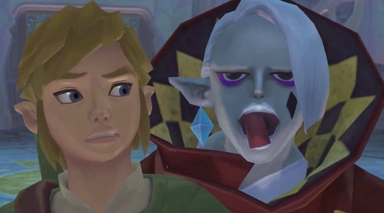 The Legend of Zelda Skyward Sword HD has button and motion controls