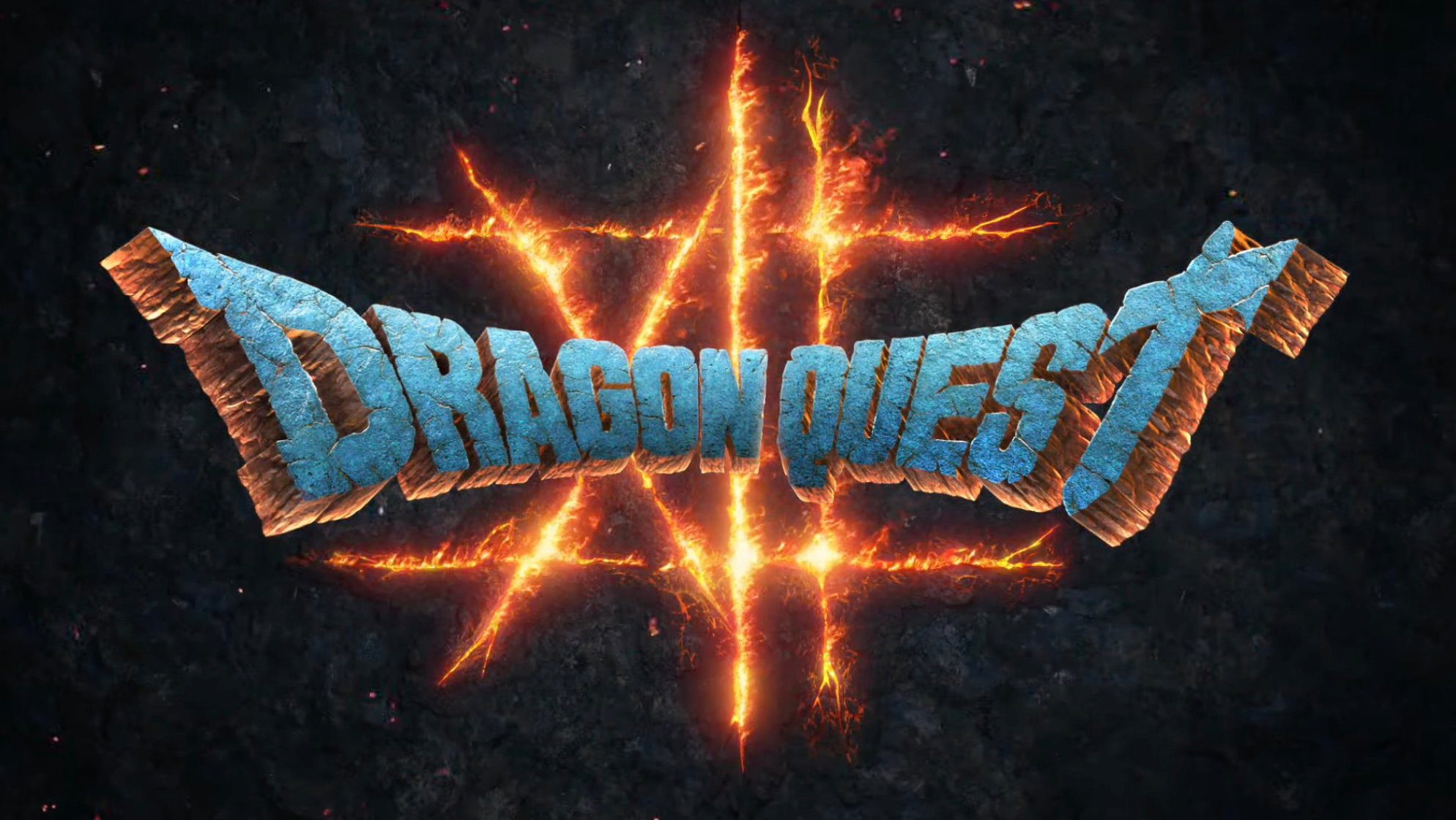 The logo for Dragon Quest XII: The Flames of Fate