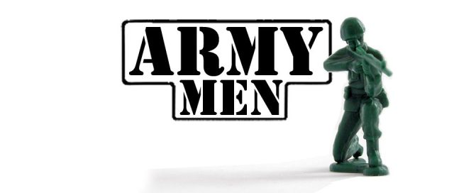 Sarge's War Army Men Banner