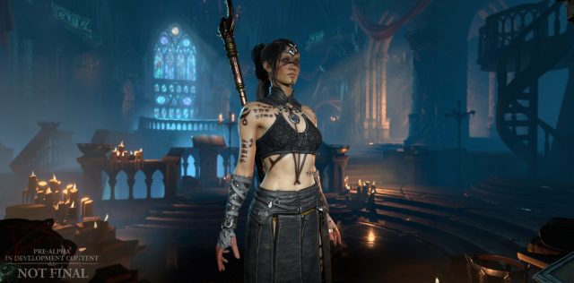 The Sorceress in Diablo IV