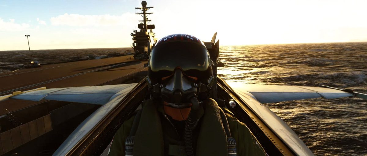 Microsoft Flight Simulator's Top Gun expansion