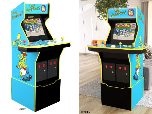 The Simpsons Arcade cabinet