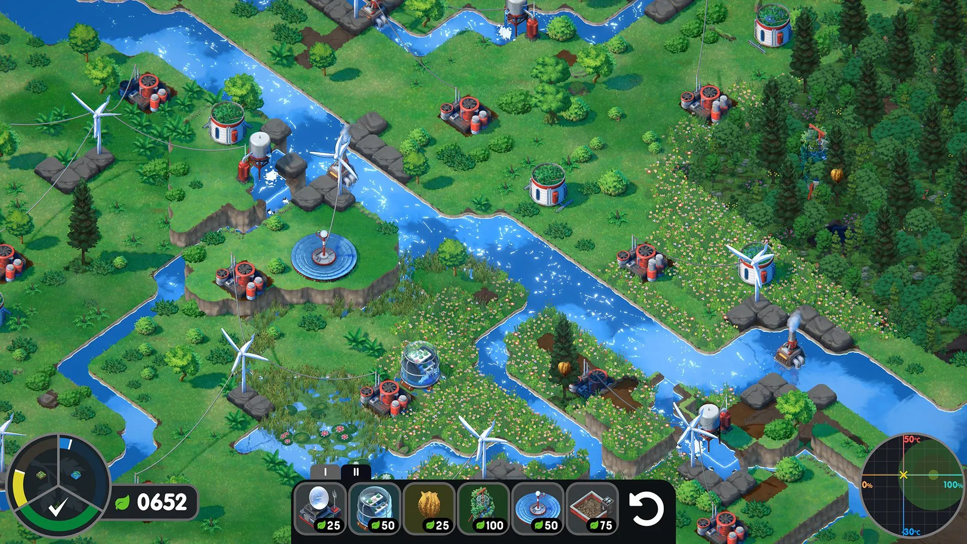 A screenshot of Terra Nil