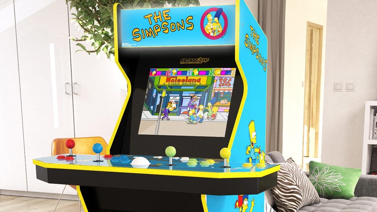 Arcade1Up The Simpsons arcade cabinet