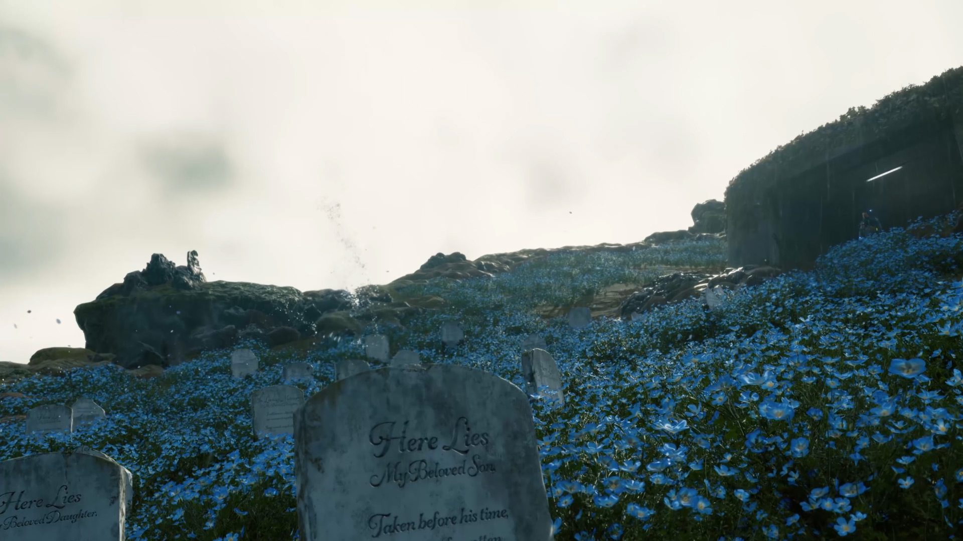 New storyline content with a grave site in Death Stranding Director's Cut