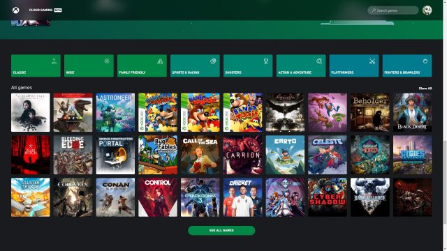 Xbox Cloud Gaming review: It's all about the games
