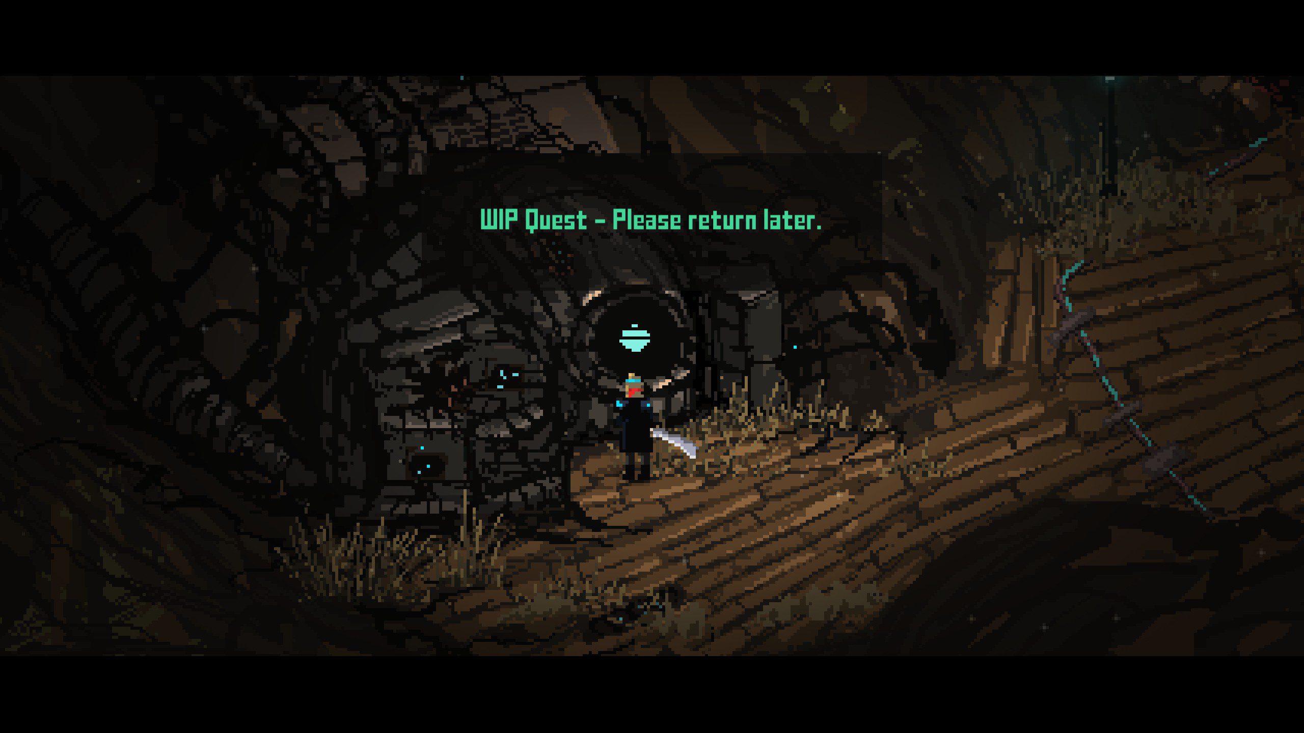 A "WIP Quest" in Death Trash