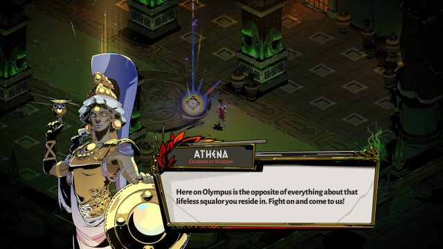A little chat with Athena