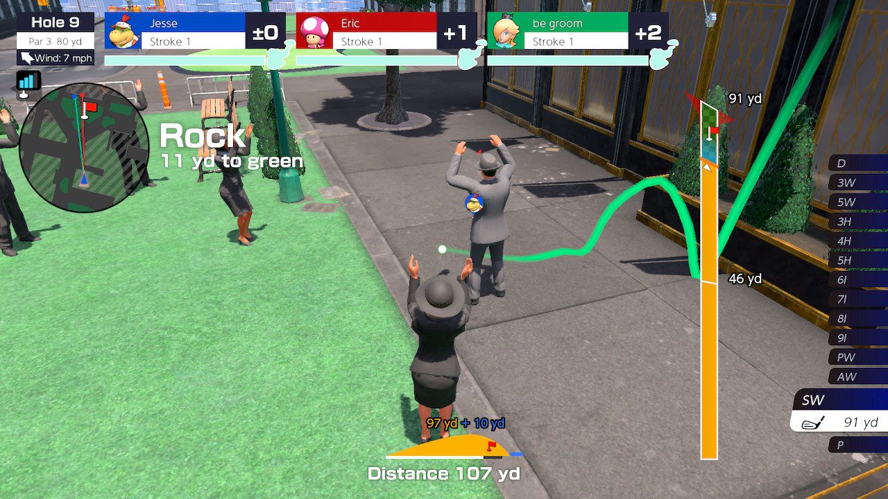 Bouncing around New Donk City residents