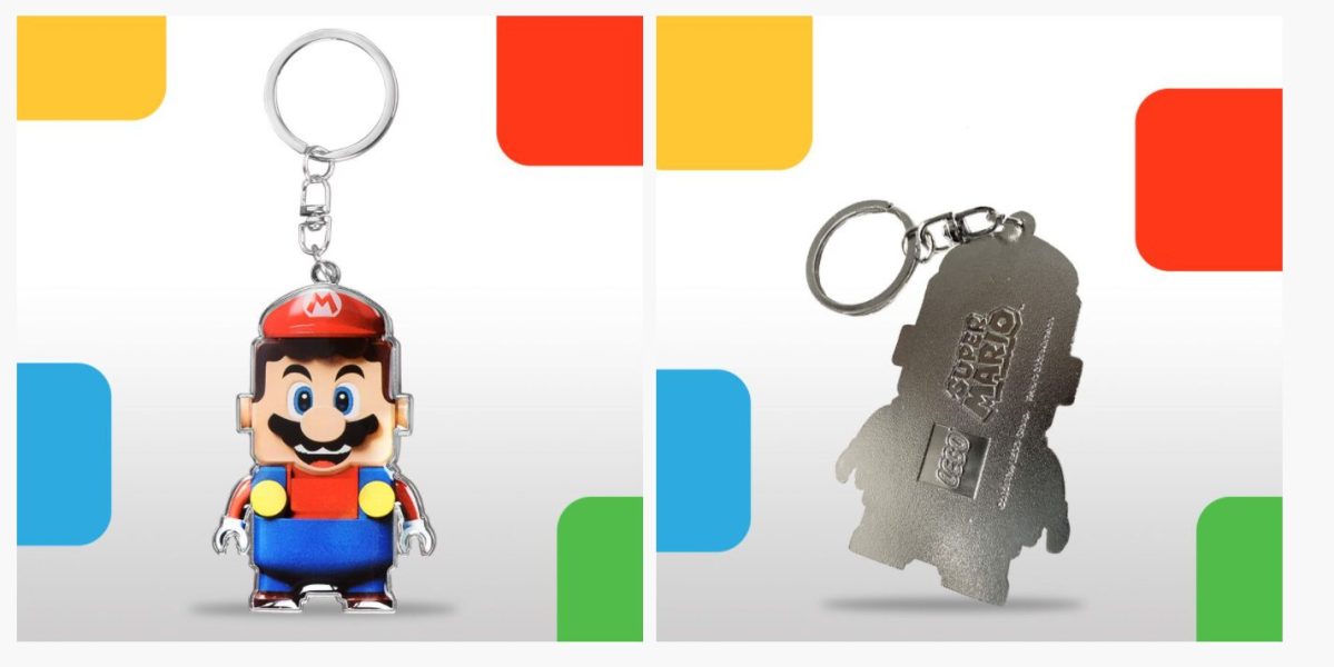LEGO Mario keychain