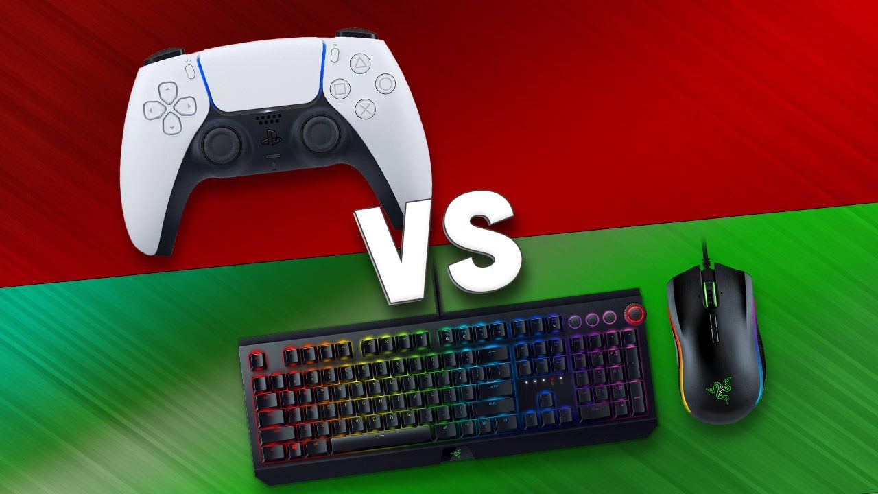 Mouse and keyboard or controller