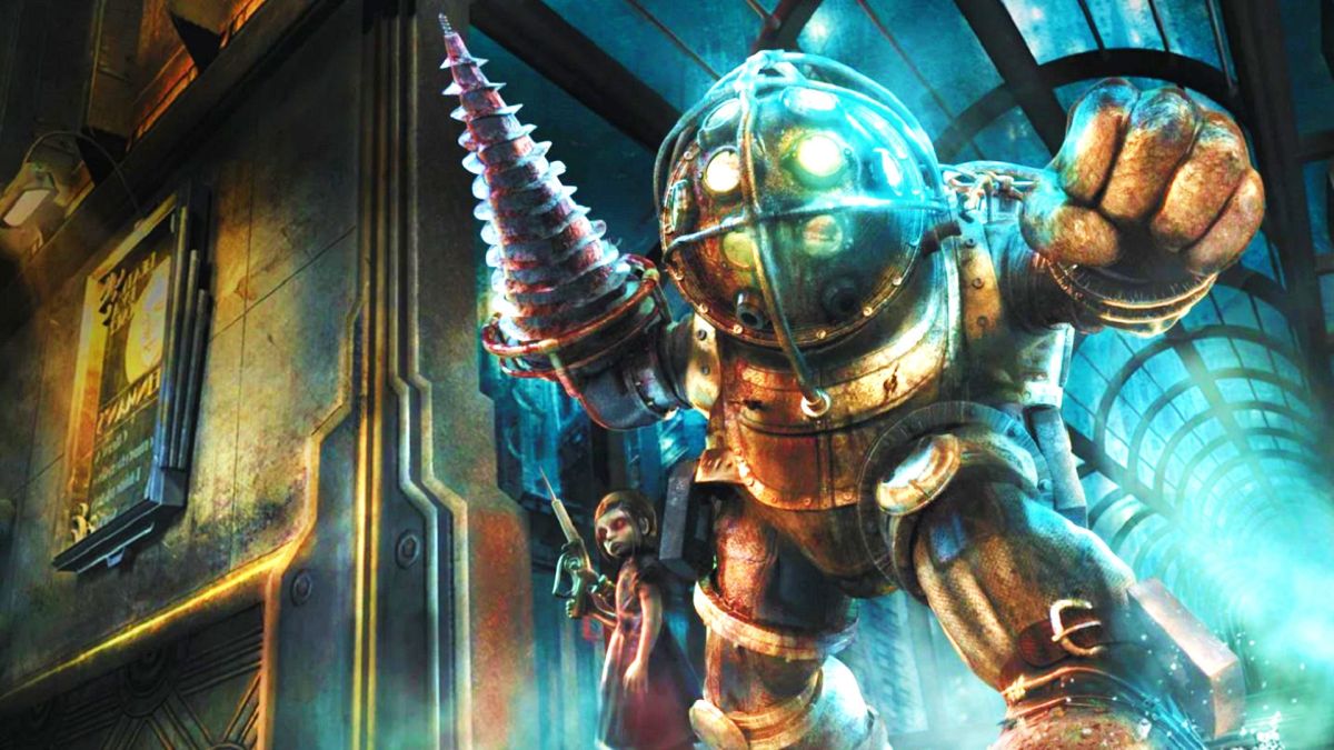 A Big Daddy and Little Sister need from BioShock