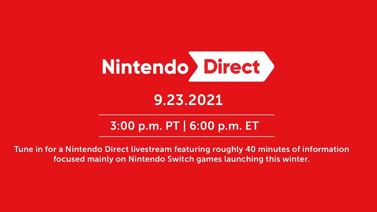 September Nintendo Direct