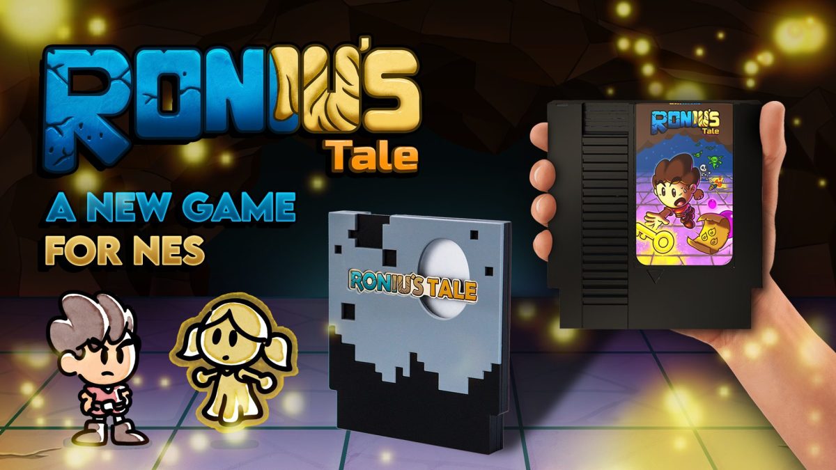Roniu's Tale Mega Cat Studios NES cartridge contest