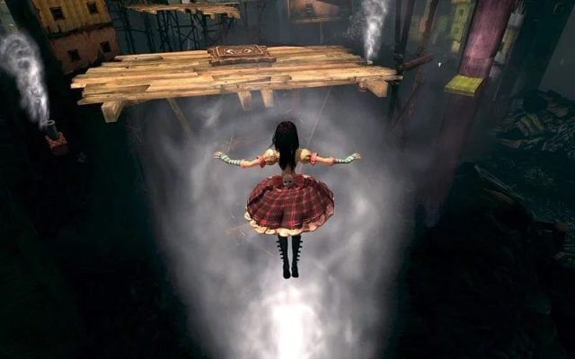 Platforming challenges in Alice: Madness Returns