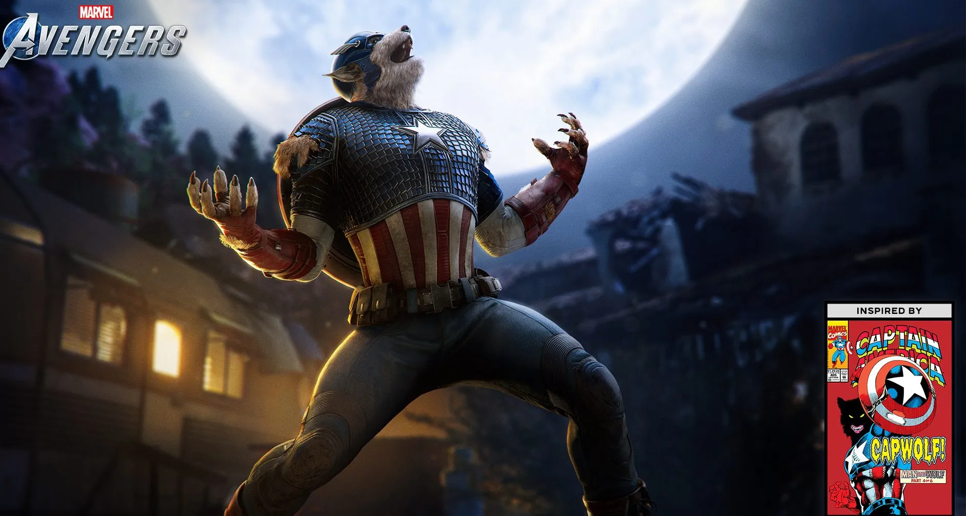 Marvel's Avengers Captain America Wolfsuit