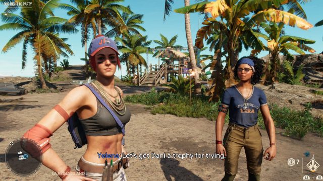 A party island mission in Far Cry 6