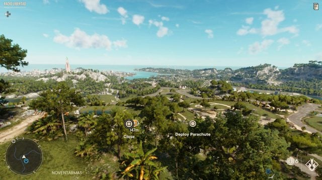 Air dropping in Far Cry 6 to save time