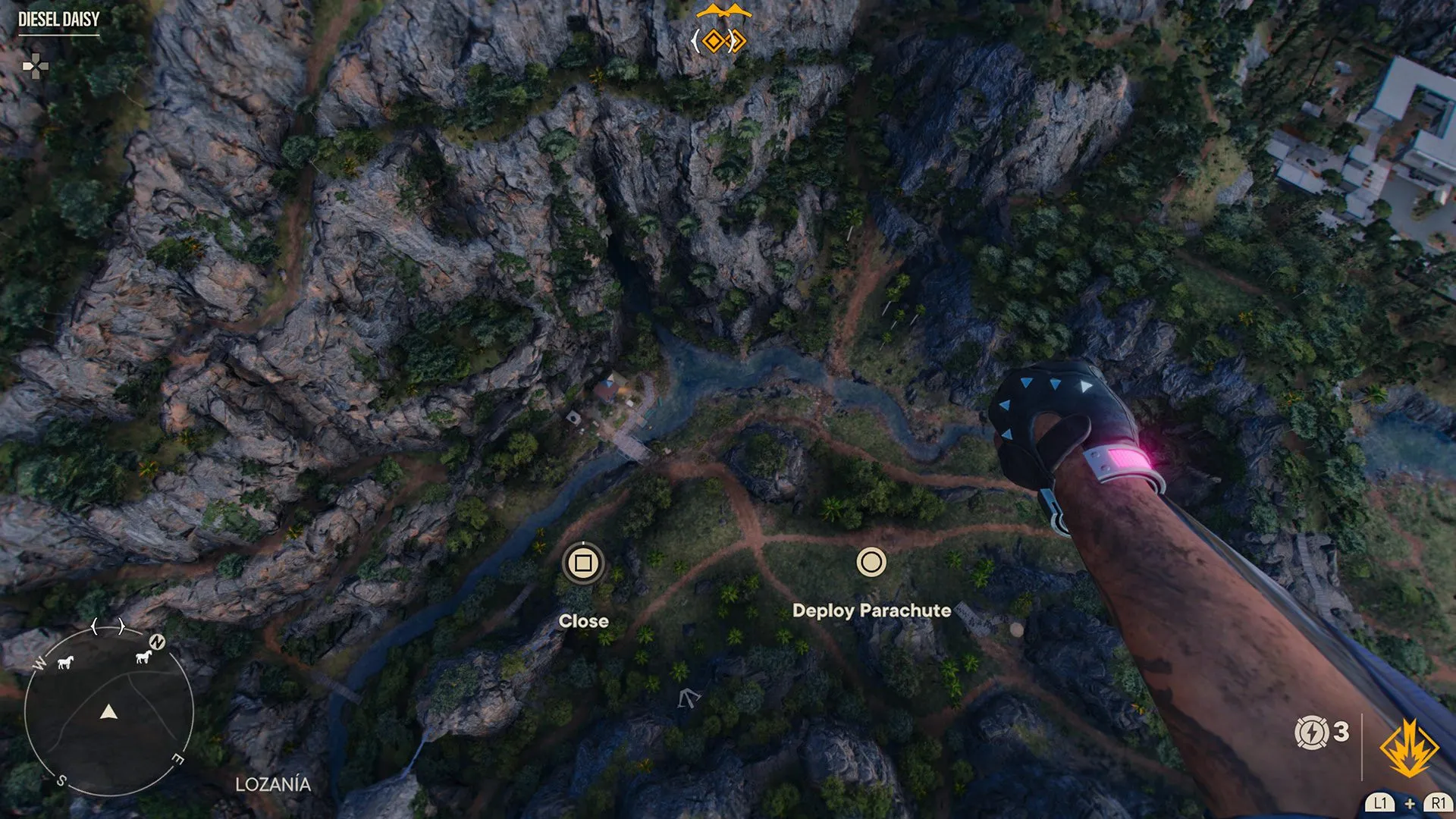 Far Cry 6 camp upgrade for wingsuit