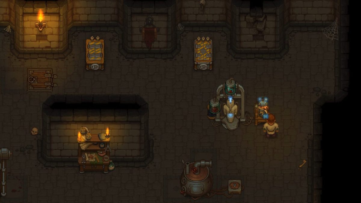New machines to build for Euric in Graveyard Keeper: Better Save Soul DLC
