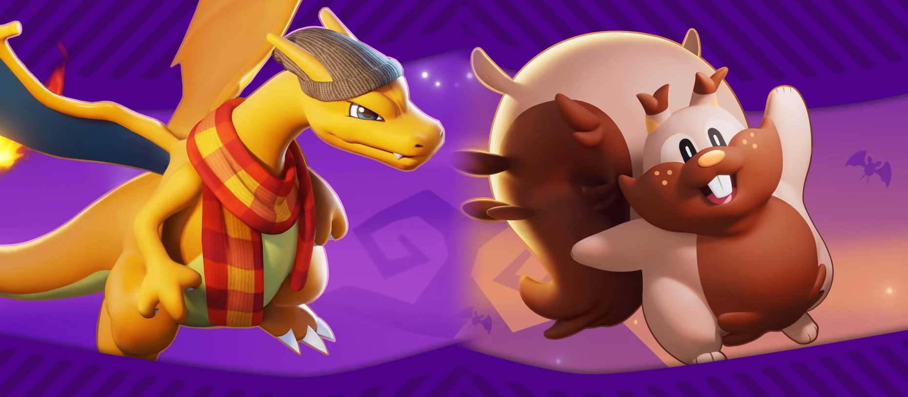 For Halloween, Pokemon Unite is getting Greedent and a smug Charizard