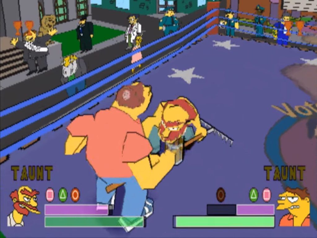 Wcw Simpsons The Simpsons Wrestling isn't even worth a Simpsons reference
