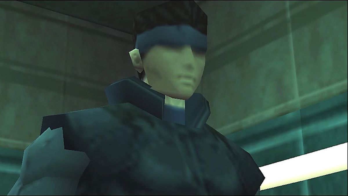 Snake in Metal Gear Solid was once realistic looking