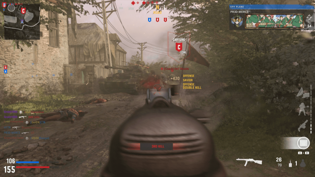 Aiming down sights in Call of Duty: Vanguard