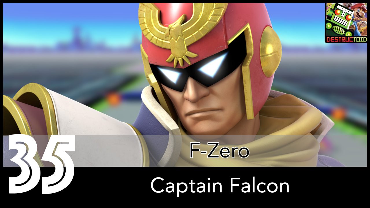 Smash Bros Ranked #35 Captain Falcon