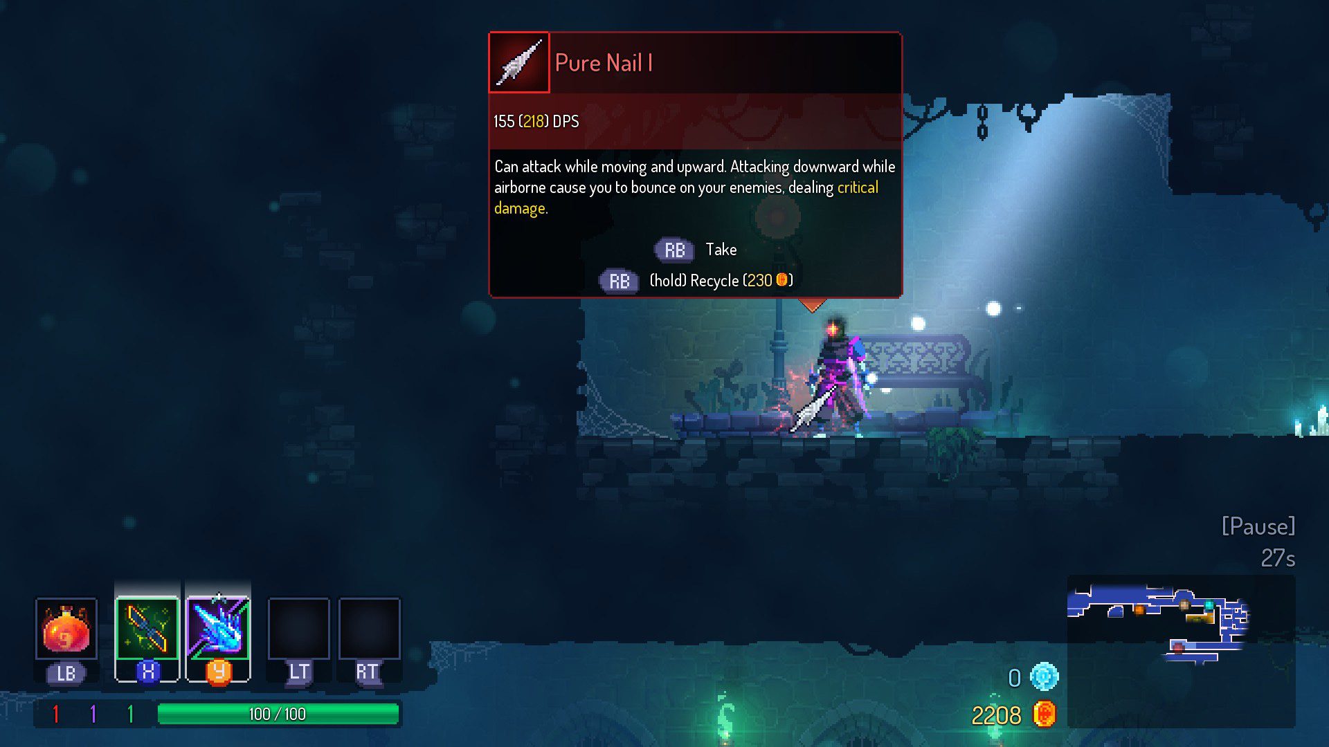 The Pure Nail in Dead Cells