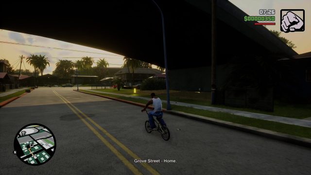 Grove Street in San Andreas Definitive Edition