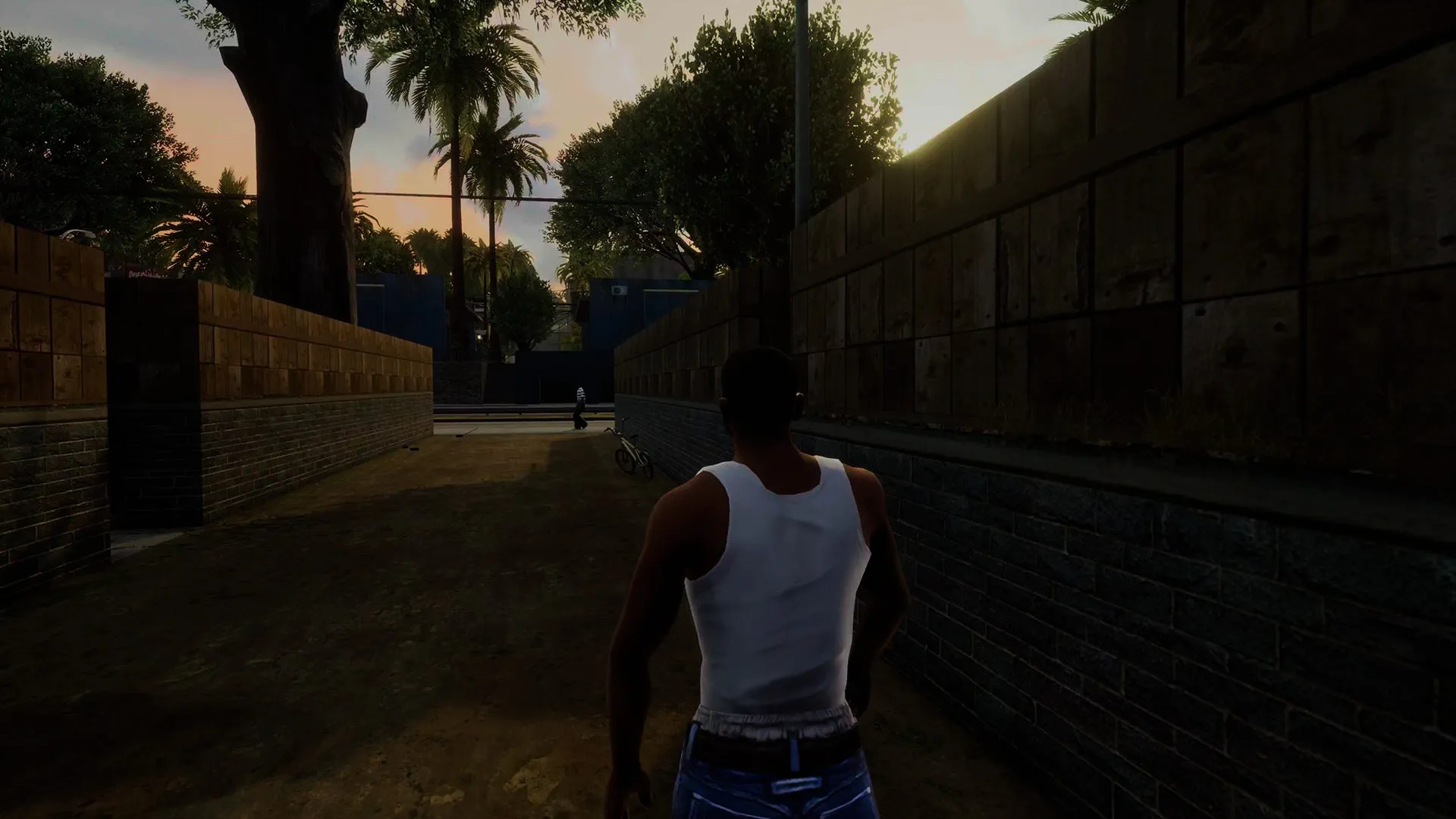 When I'm playing and I get bored in GTA San Andreas