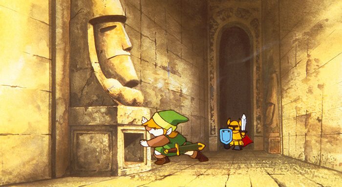 old Zelda art from the Japanese Nintendo site
