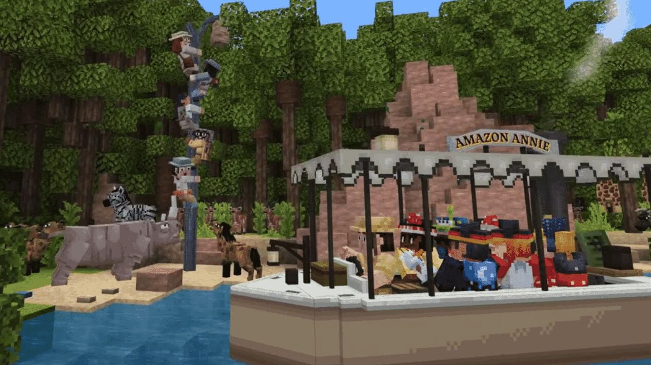 Minecraft Now Has A Disney World Dlc Pack Destructoid