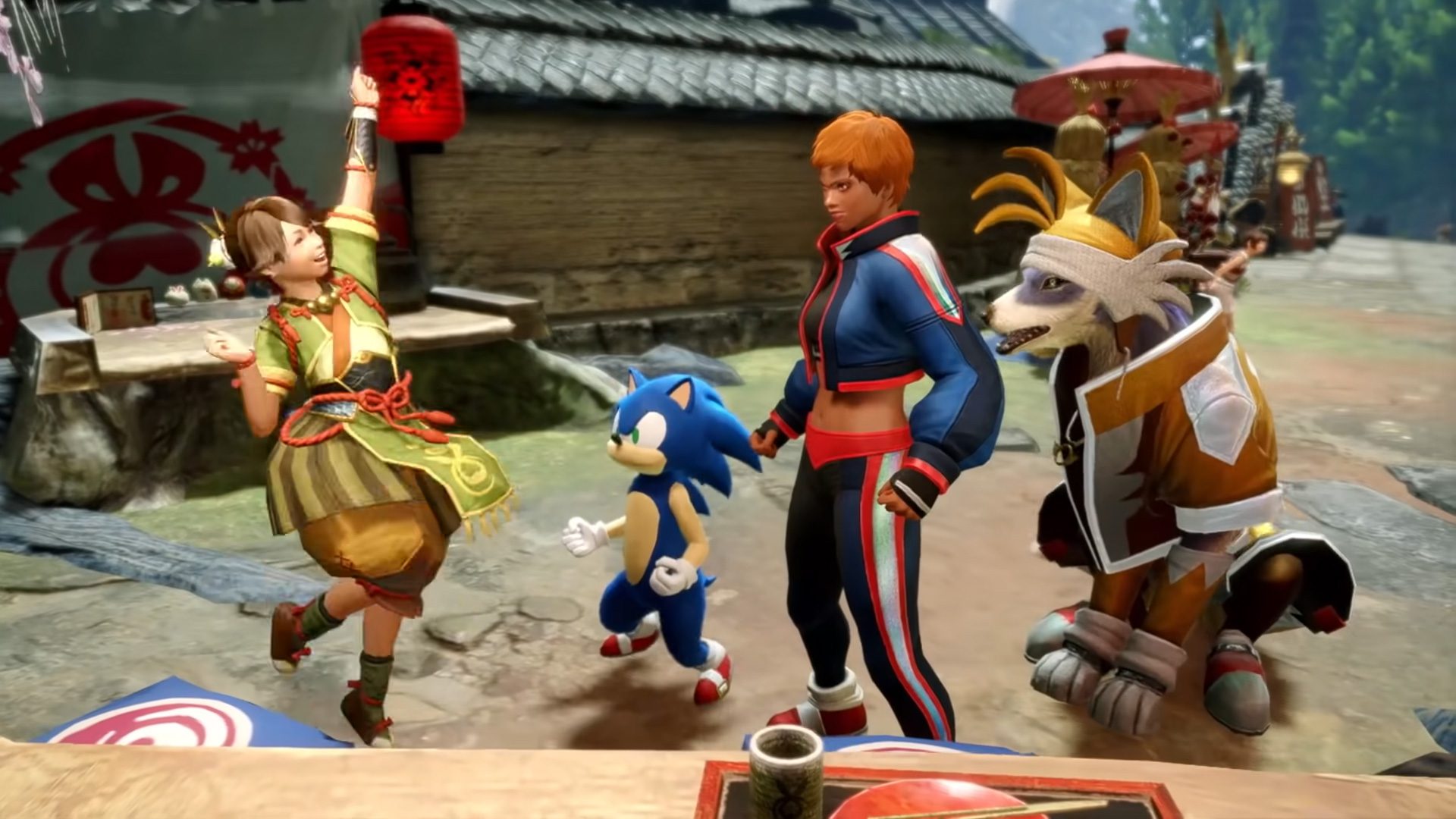 Monster Hunter Rise Sonic Costume and Canyne Tails collab