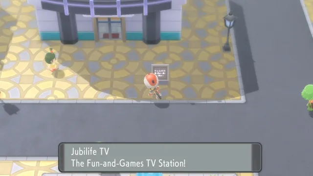 You can unlock the Pokemon Brilliand Diamond and Shining Pearl mystery gift at the Jubilife TV station