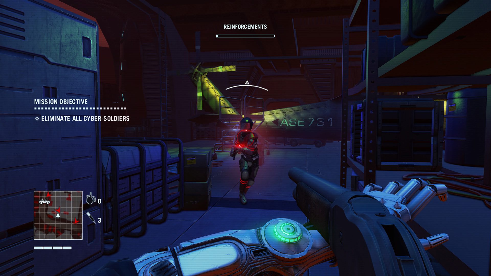 Far Cry 3 Blood Dragon Classic Edition cyber-soldier screenshot