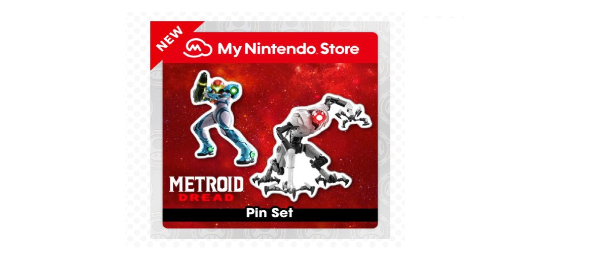 Metroid Dread pin set