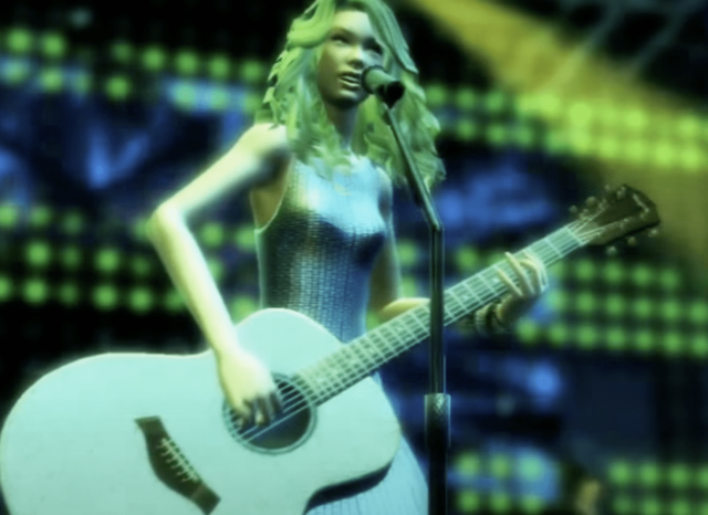 Taylor Swift in Band Hero