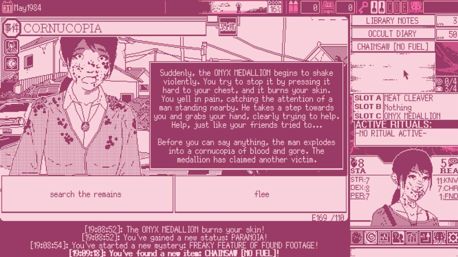 Latest 'World of Horror' Update Brings New Content, Multiple Endings - Bloody Disgusting