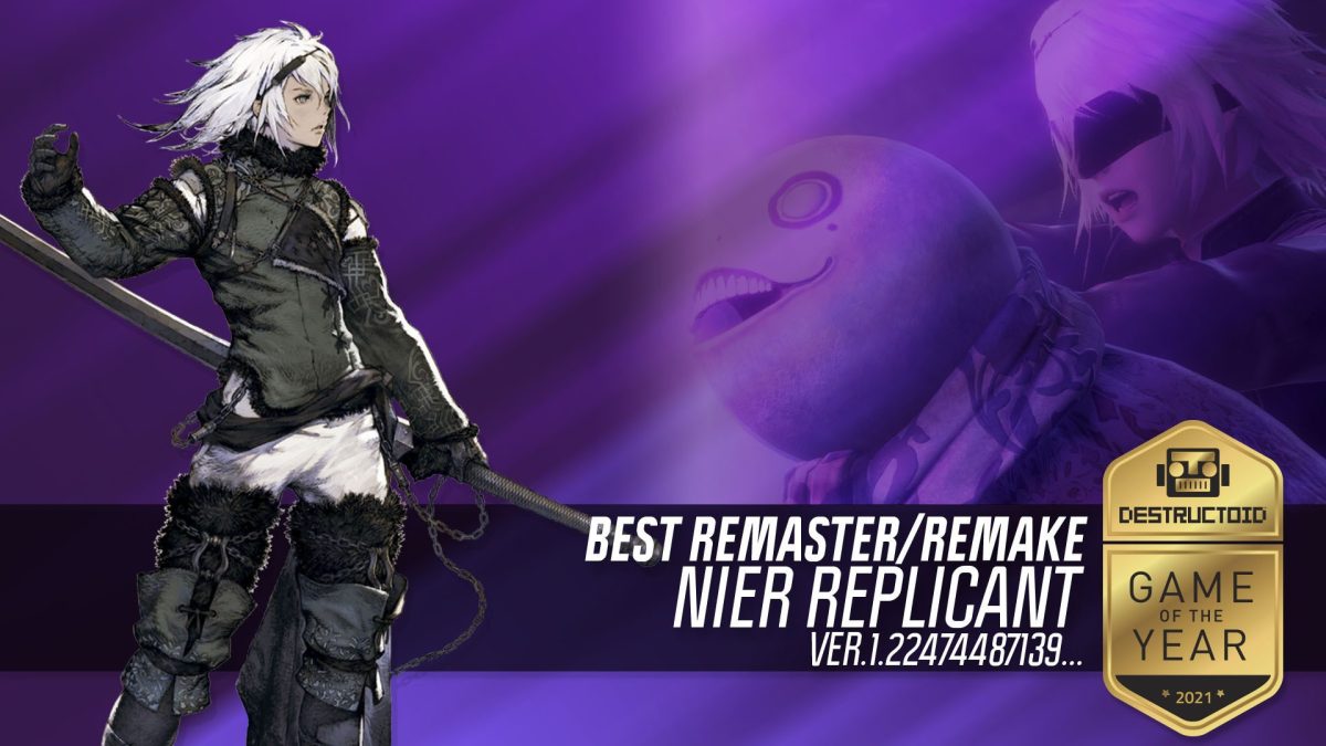 nier replicant destructoid goty best remaster 2021