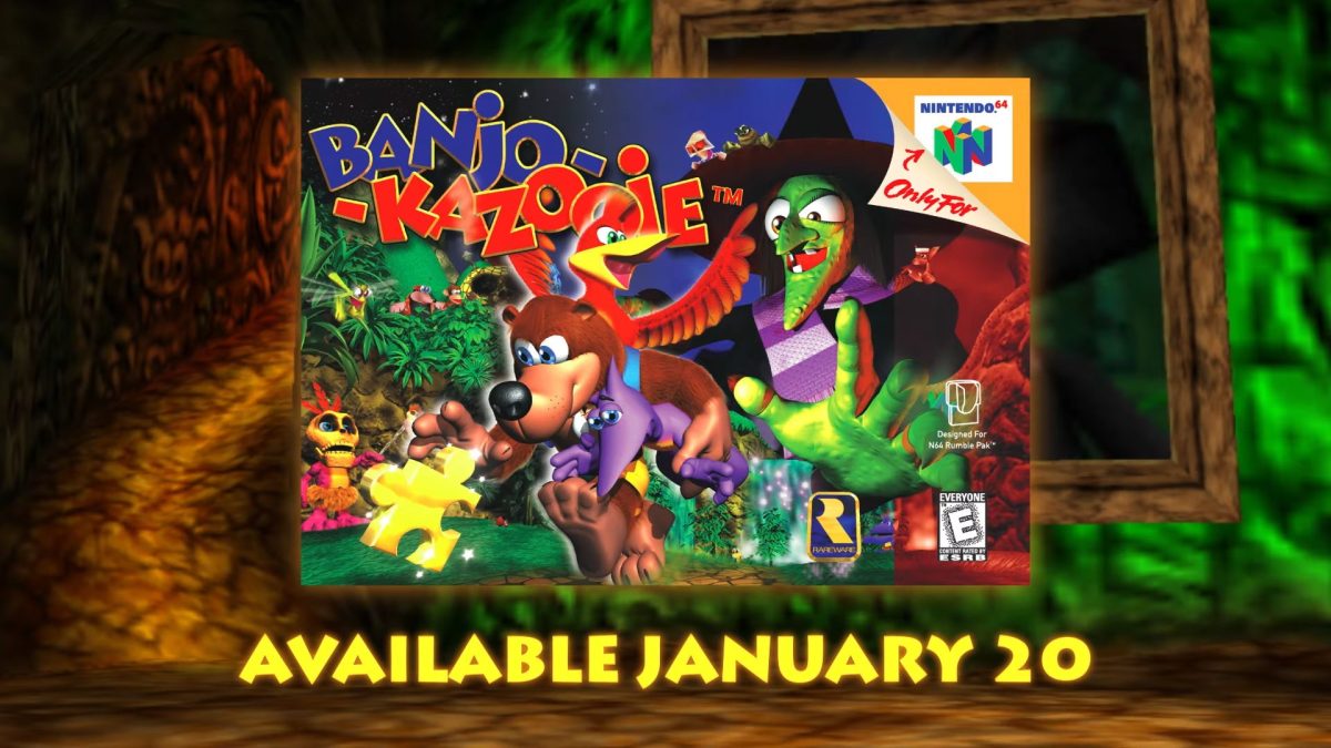 Banjo-Kazooie Nintendo Switch Online release date