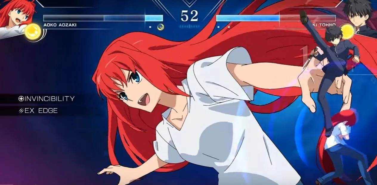 Noel and Aoko throw down in Melty Blood: Type Lumina DLC trailers