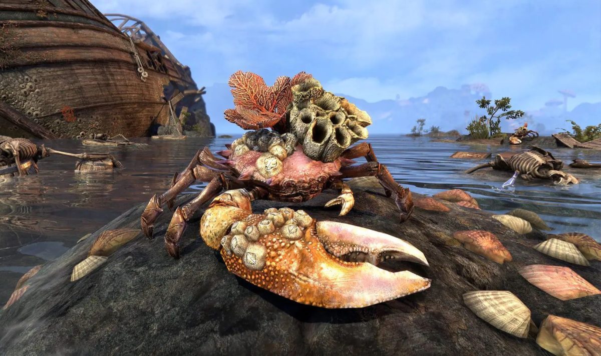 elder scrolls online 2022 crab stream