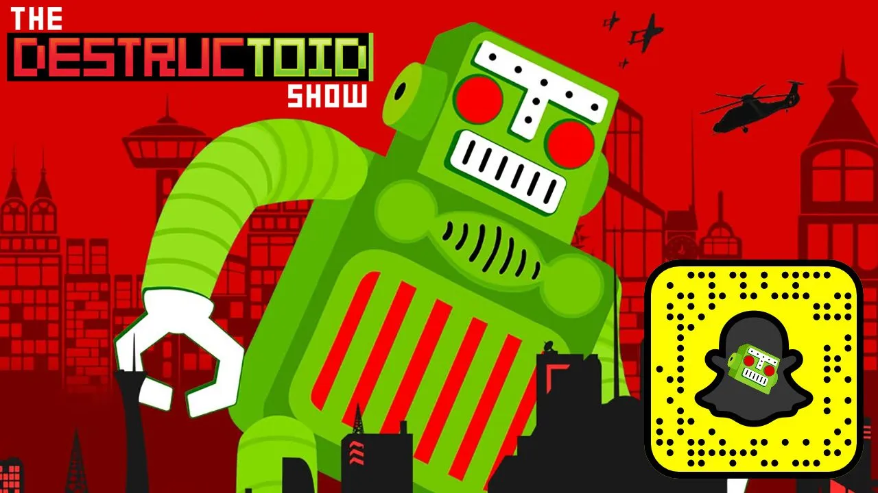 The Destructoid Show Snapchat Snapcode