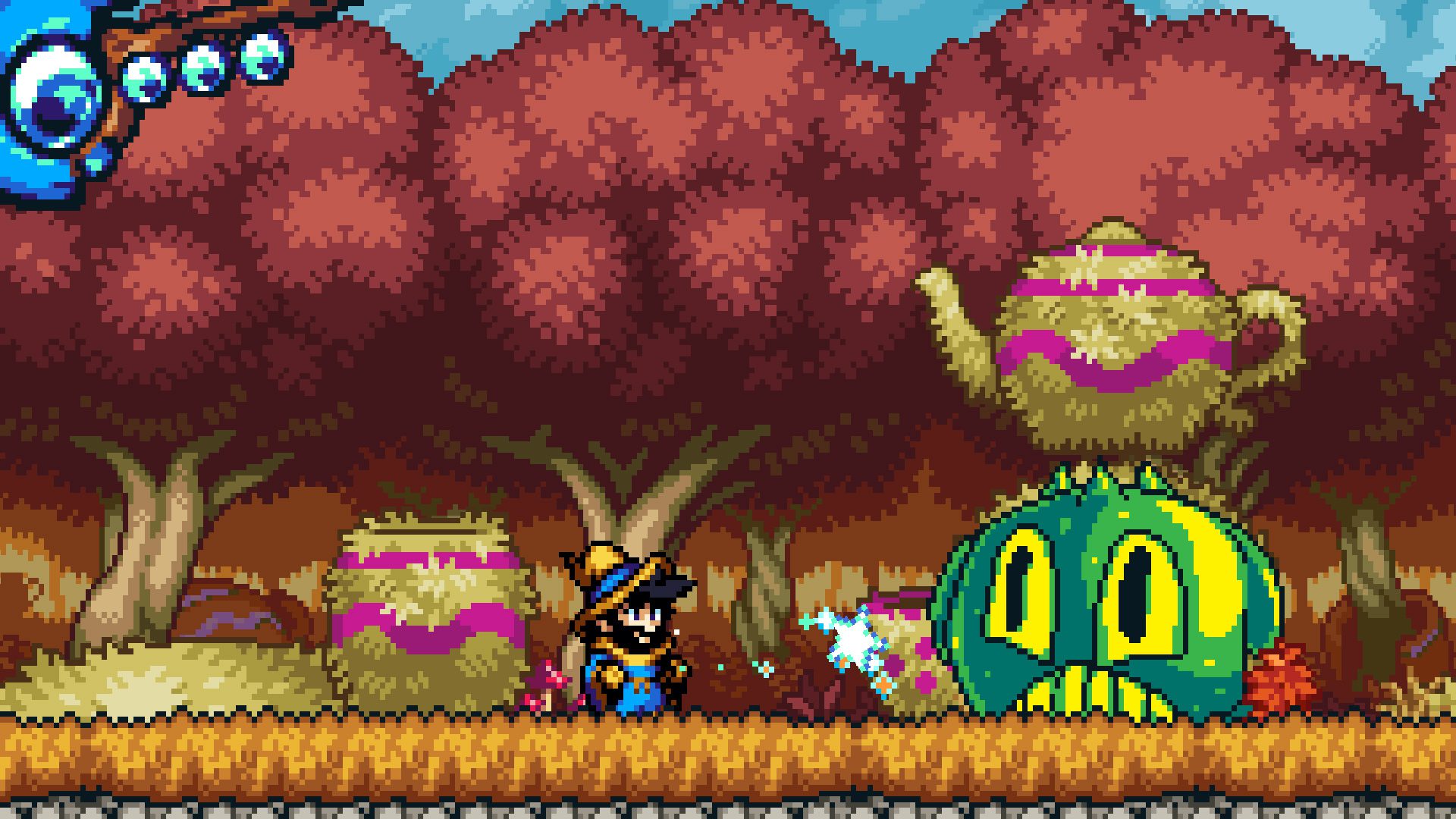 Mago: The Villain's Burger boss fight screenshot